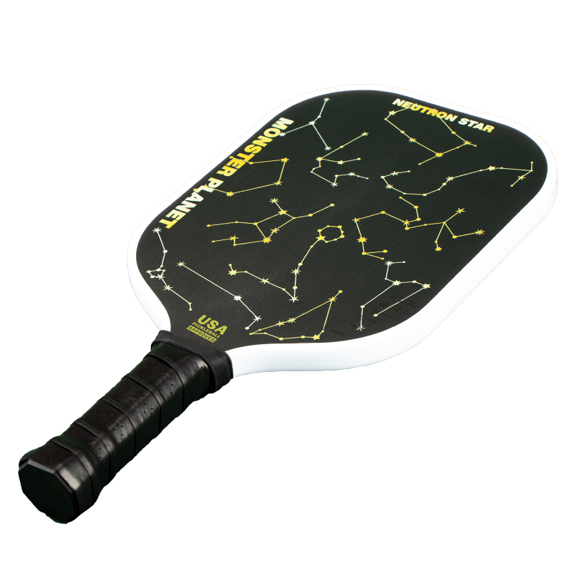 Cold-pressed racket Carbon fiber Rough matte locality UV printing
