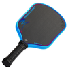 One-piece hot press racket Venus rimmed blue