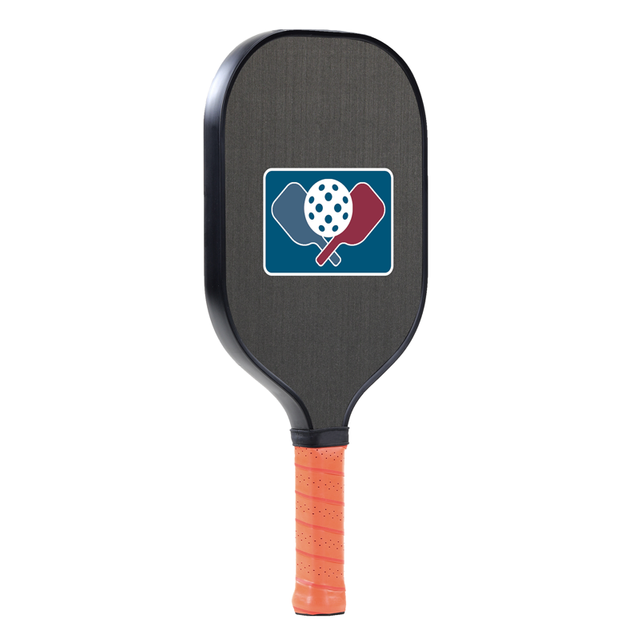 One-piece hot press racket rimmed