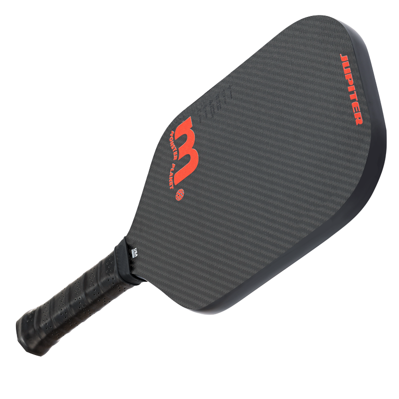 One-piece hot press racket Jupiter rimless