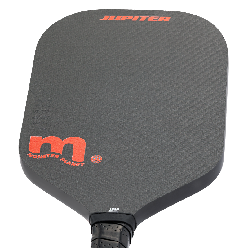 One-piece hot press racket Jupiter rimless