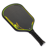 One-piece hot press racket Venus rimmed black