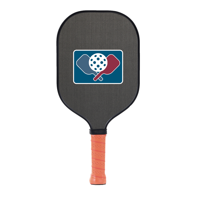 One-piece hot press racket rimmed