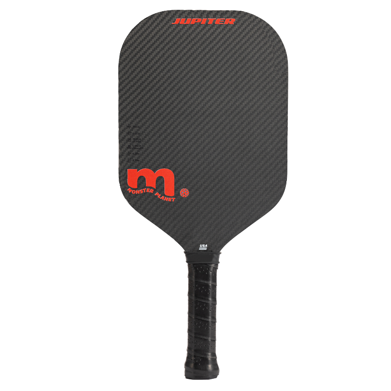 One-piece hot press racket Jupiter rimless