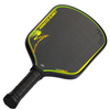 One-piece hot press racket Venus rimmed black
