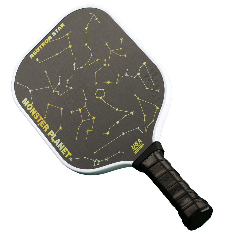 Cold-pressed racket Carbon fiber Rough matte locality UV printing