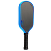 One-piece hot press racket Venus rimmed blue
