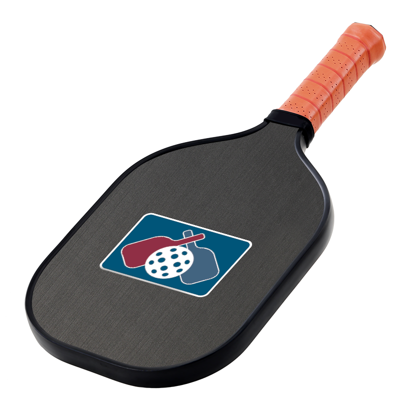 One-piece hot press racket rimmed